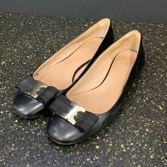 Tory Burch Gemini Link Blw Ballet Flat | Women's Size 9.5 - Picture 1 of 7